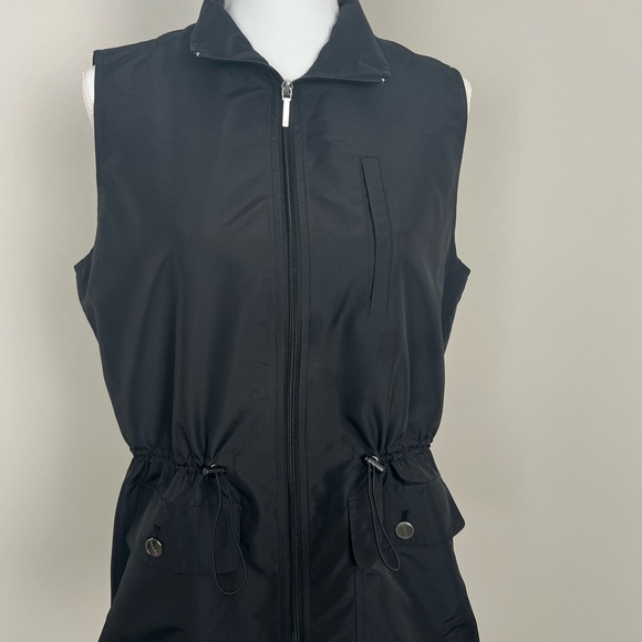 Chaps Jackets & Blazers - Chaps Black Sleeveless Vest